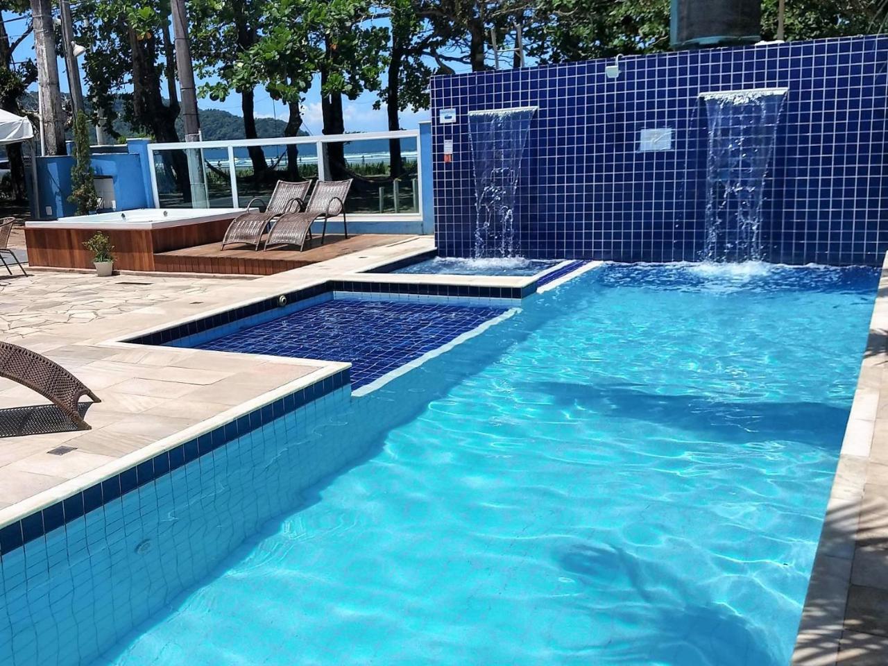 Pousada Vistazul - Piscina Climatizada - Pe Na Areia Bertioga Exterior foto